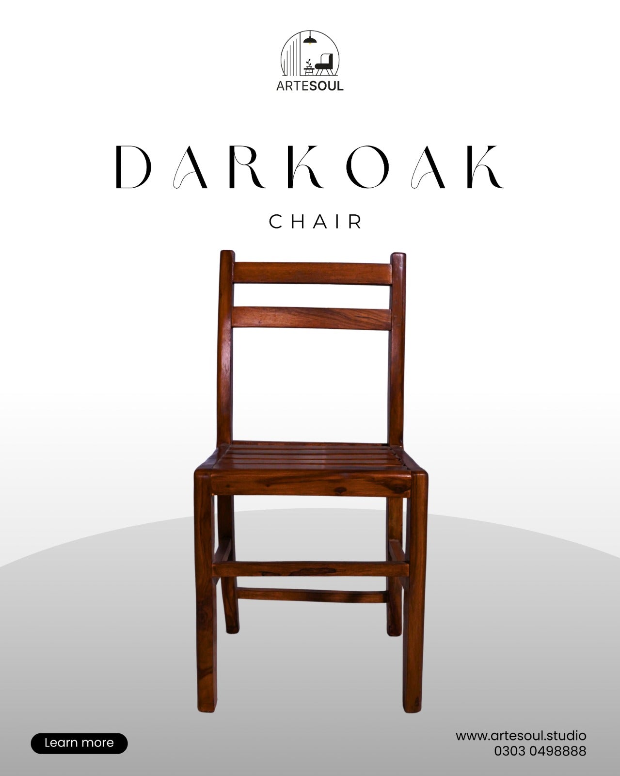 Dark Oak Chair