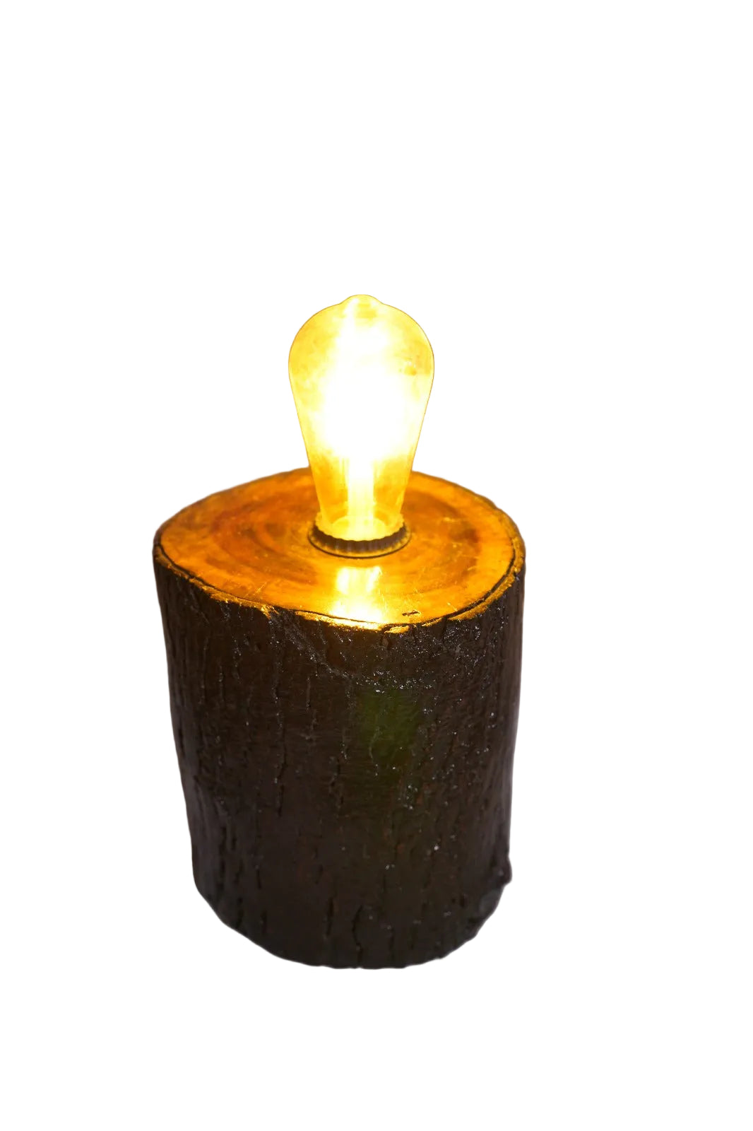 Log Lamp
