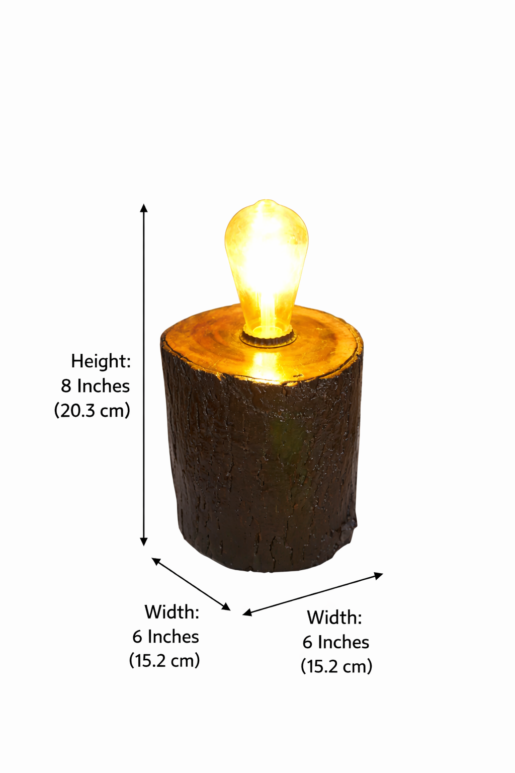 Log Lamp